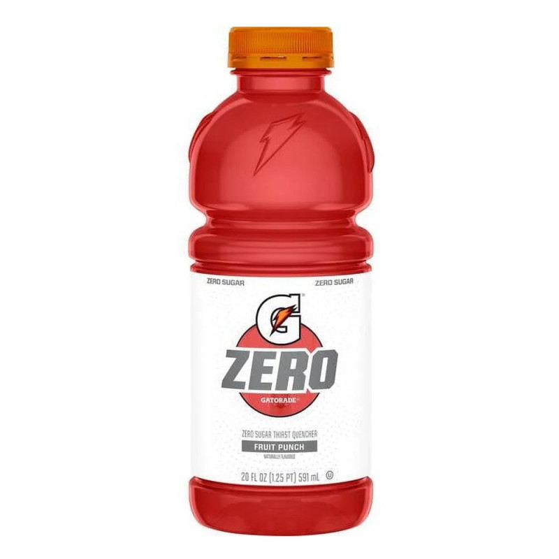 GATORADE ZERO FRUIT PUNCH 20 OZ