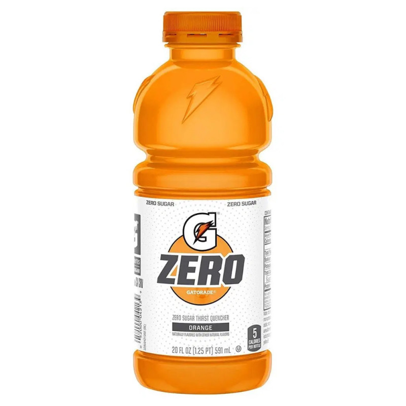 GATORADE ZERO NARANJA 20 OZ