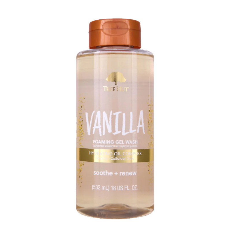 TREE HUT FOAMING GEL WASH VANILLA 18Z TREE HUT FOAMING GEL WASH VANILLA 18Z
