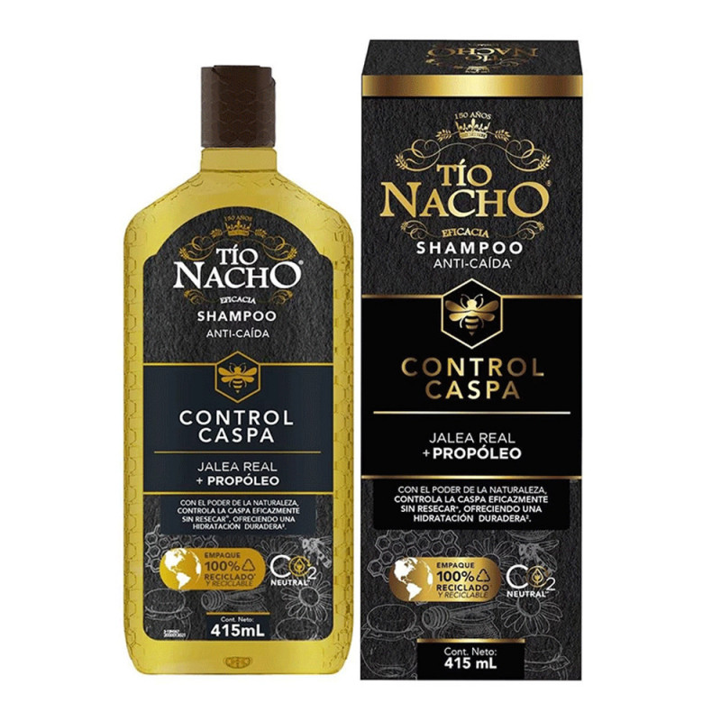 TIO NACHO SHAMPOO CONTROL CASPA PROPÓLEO 415 ML TIO NACHO SHAMPOO CONTROL CASPA PROPÓLEO 415 ML