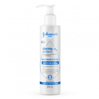 JOHNSON'S BABY BAÑO LÍQUIDO DERMA PROTECT 200ML