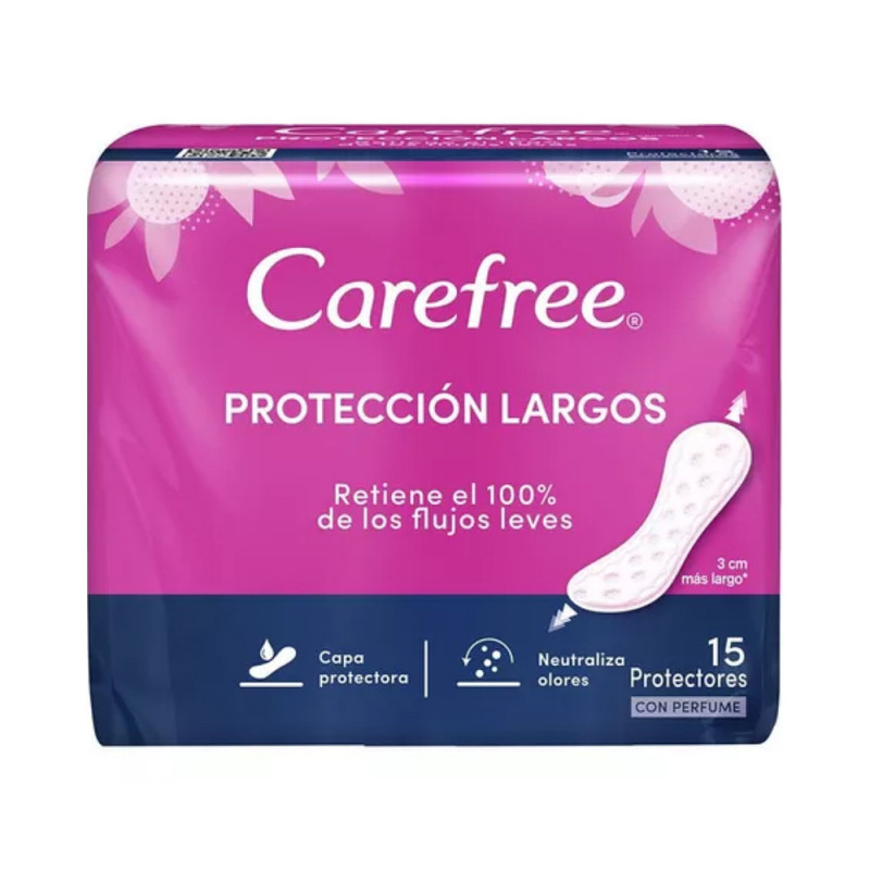 CAREFREE PROTECCION LARGOS 15 PROTECTORES CAREFREE PROTECCION LARGOS 15 PROTECTORES