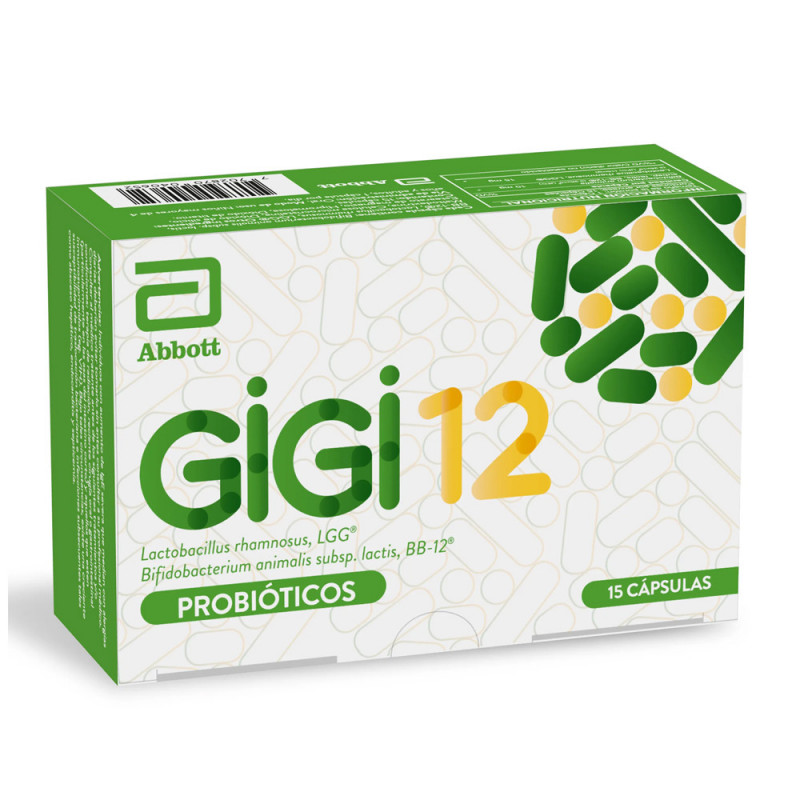 GIGI12 PROBIOTICOS X 15 CÁPSULAS GIGI12 PROBIOTICOS X 15 CÁPSULAS