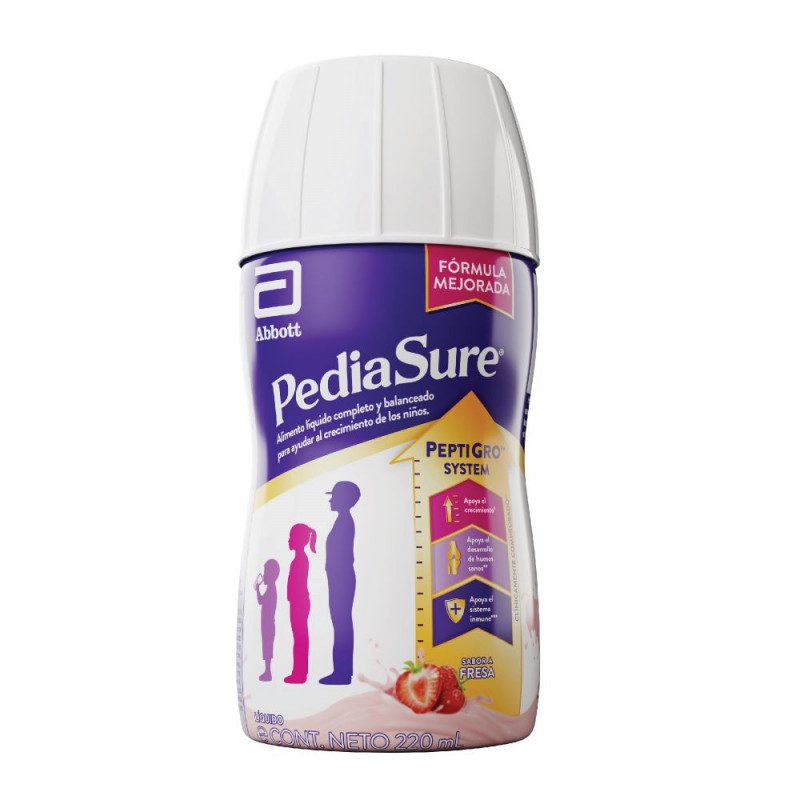 PEDIASURE FRESA 220ML PEPTIGRO