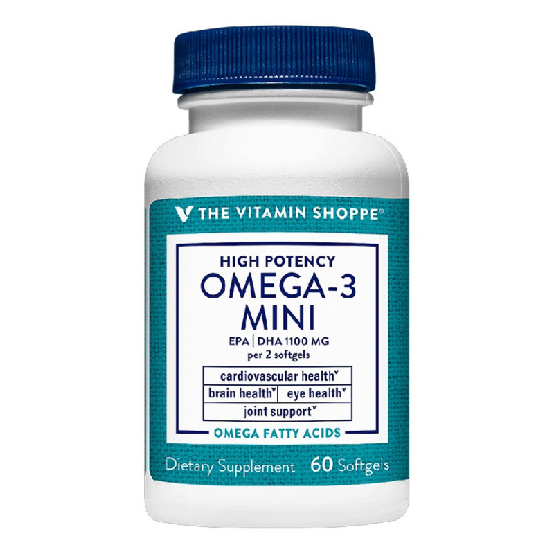 HIGH POTENCY OMEGA-3 MINI EPA DHA 1400 MG (60 MINI SOFTGELS)