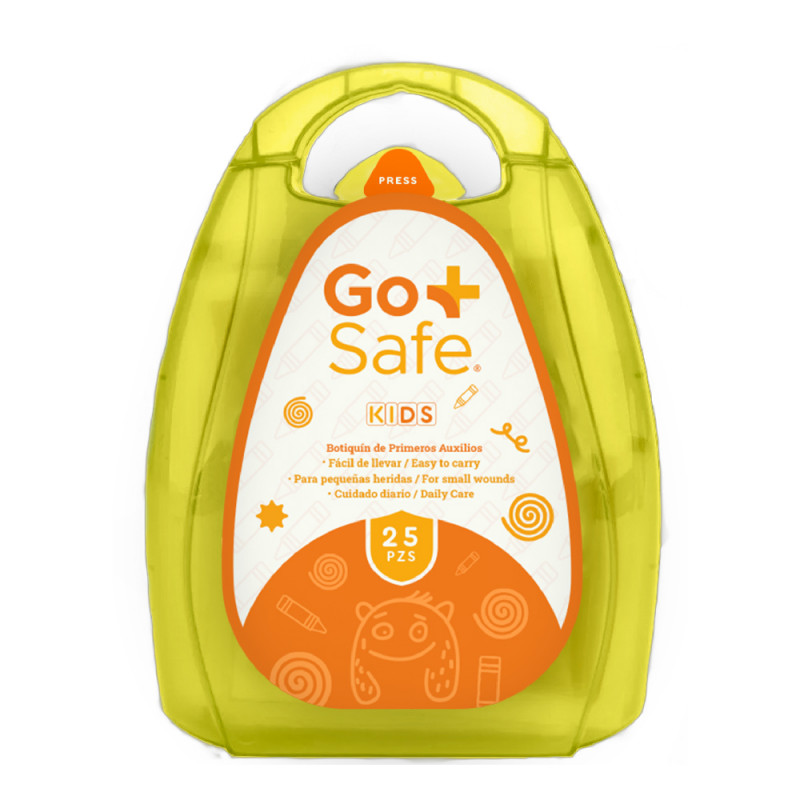 GO SAFE BOTIQUIN DE PRIMEROS AUXILIO KIDS 25 PIEZAS GO SAFE BOTIQUIN DE PRIMEROS AUXILIO KIDS 25 PIEZAS