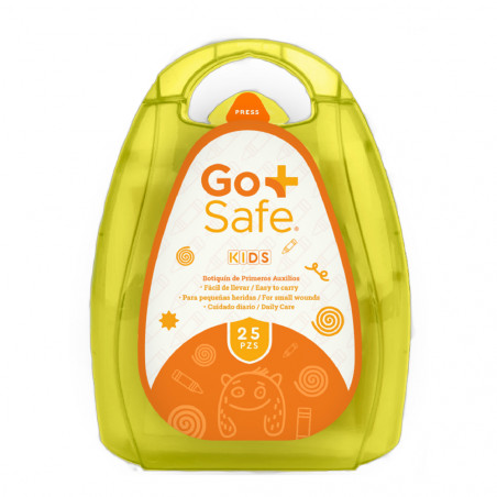 GO SAFE BOTIQUIN DE PRIMEROS AUXILIO KIDS 25 PIEZAS