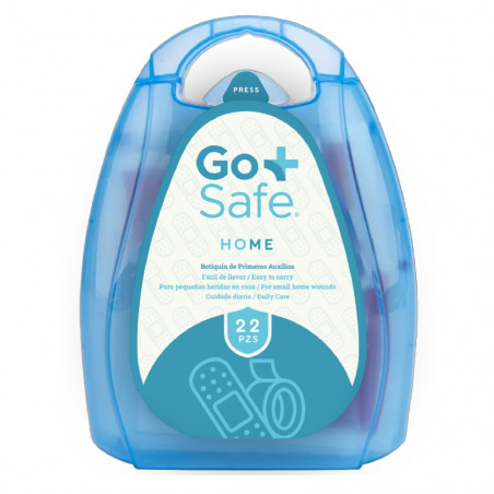 GO SAFE BOTIQUIN DE PRIMEROS AUXILIO HOME 22 PIEZAS