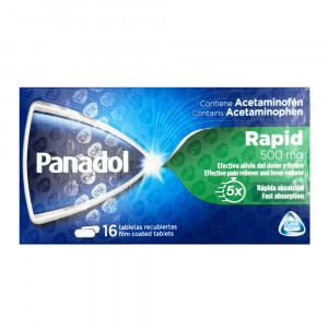 PANADOL RAPID TAB 500MG X16 CAM