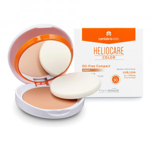 CANTABRIA LABS HELIOCARE COLOR OIL-FREE COMPACT 50 SPF LIGHT