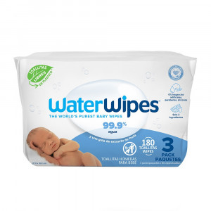 WATER WIPES X 180 TOALLITAS PARA BEBÉ