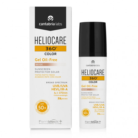 CANTABRIA LABS HELIOCARE 360 COLOR OIL-FREE SPF 50+ 50ML BEIGE