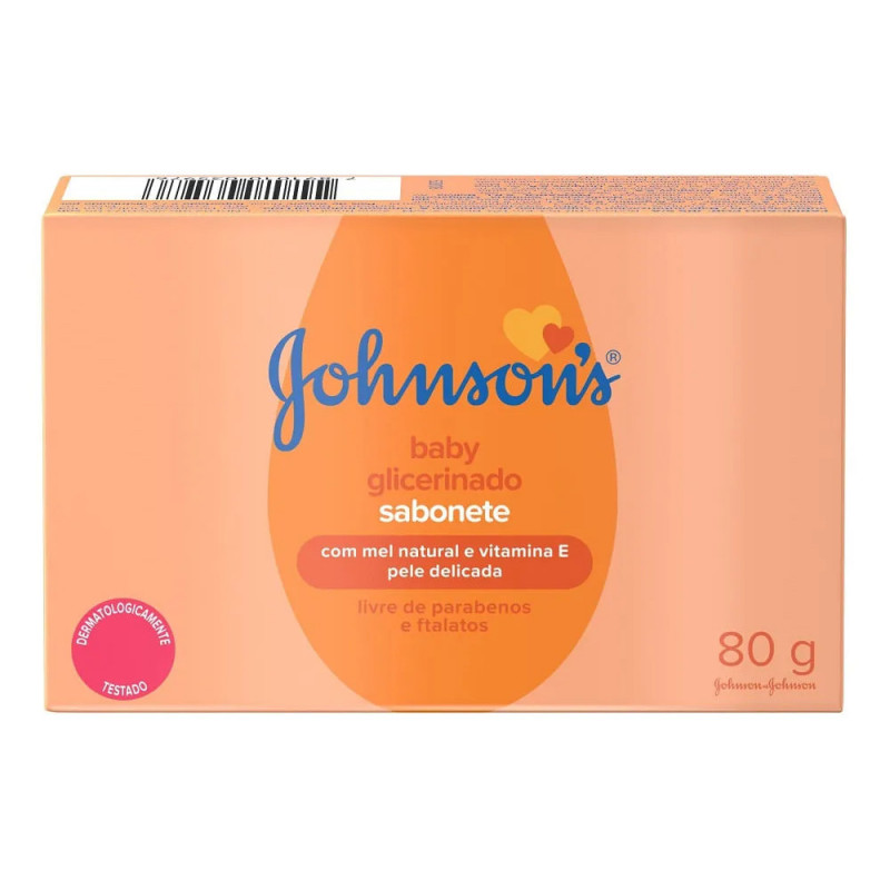 JABON JOHNSONS BABY GLICERINA SABONETE 80G JABON JOHNSONS BABY GLICERINA SABONETE 80G