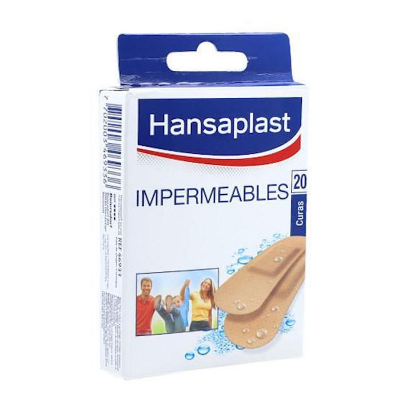 CURITAS TRANSPIEL RESISTENTES AL AGUA X 20 UNID