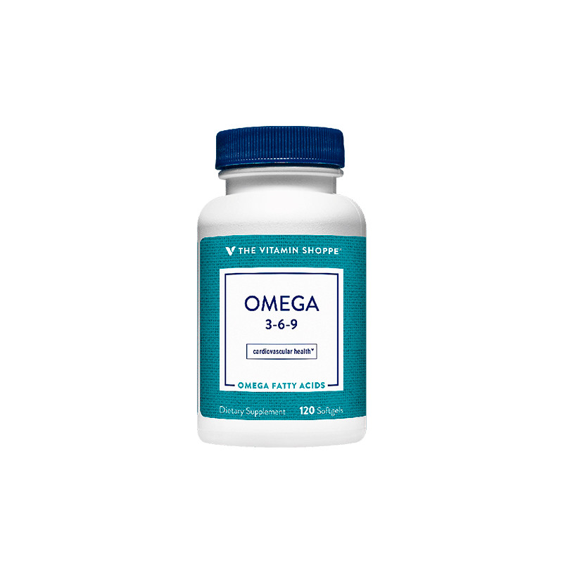 THE VITAMIN SHOPPE OMEGA 3-6-9 X 120 CAPSULAS