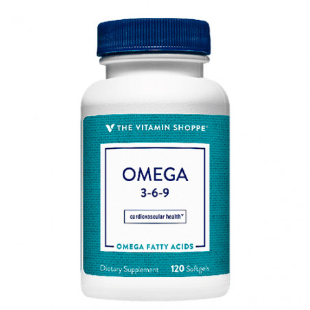 THE VITAMIN SHOPPE OMEGA 3-6-9 X 120 CAPSULAS