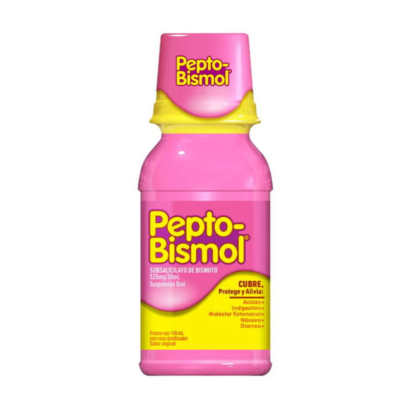 PEPTO-BISMOL ORIGINAL SUSPENSIÓN 118ML