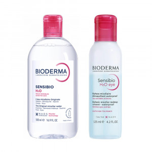 BIODERMA PACK SENSIBIO H20 250ML + EYE CLEANSING 125ML