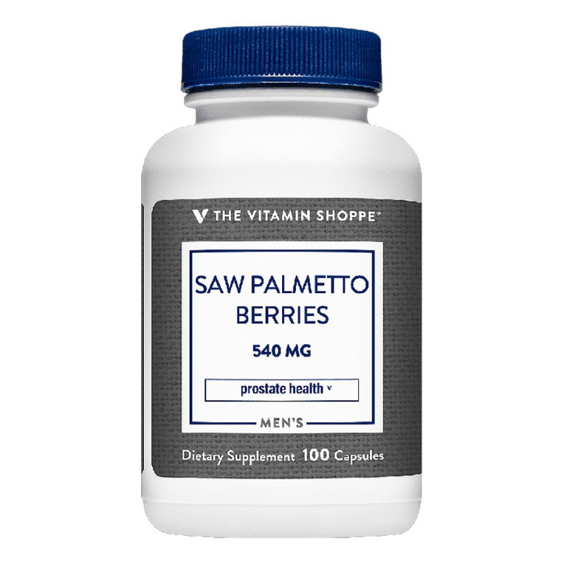 SAW PALMETTO BERRIES 540MG 100 TAB EA