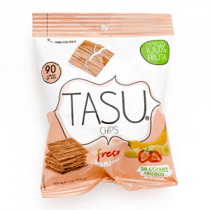 TASU CHIPS FRESA BANANO 28.35 G