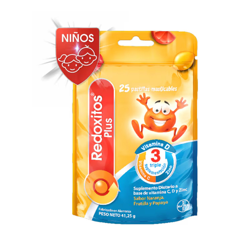 REDOXITOS PLUS X 25 GOMITAS MASTICABLES