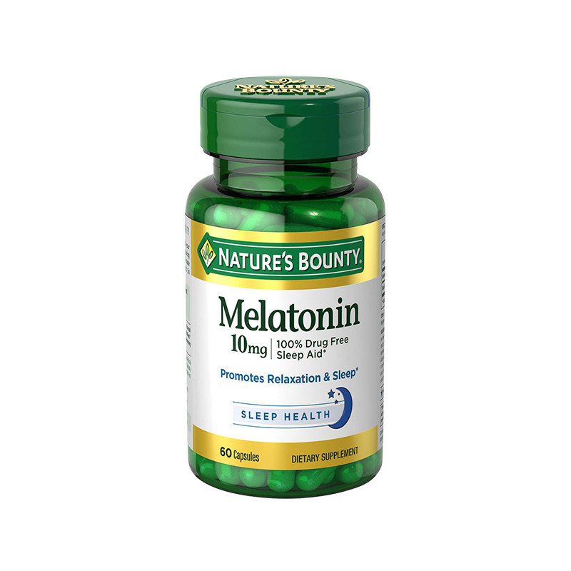 NATURES BOUNTY MELATONIN 10MG X 60 CAPSULAS