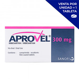 APROVEL 300 MG (POR UNIDAD)