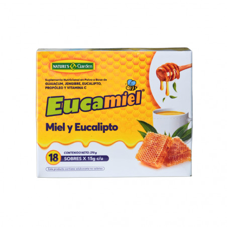 NATURES GARDEN EUCAMIEL EUCALIPTO MIEL X 18 TAB