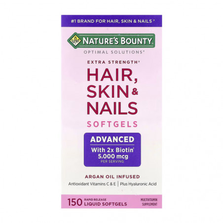 NATURES BOUNTY HAIR SKIN NAILS X 150 SOFTGEL