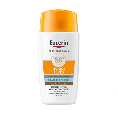 EUCERIN SUN HYDRO FLUID TONO OSCURO 50 ML