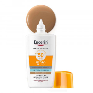 EUCERIN SUN HYDRO FLUID TONO MEDIO 50 ML