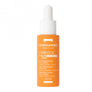ISISPHARMA UVEBLOCK SPF50 SUN SERUM TRIPLE ACTION 28 ML