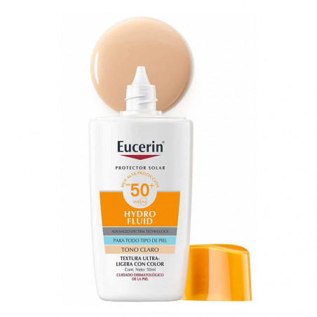 EUCERIN SUN HYDRO FLUID TONO CLARO 50 ML