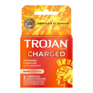 TROJAN CHARGED X 3
