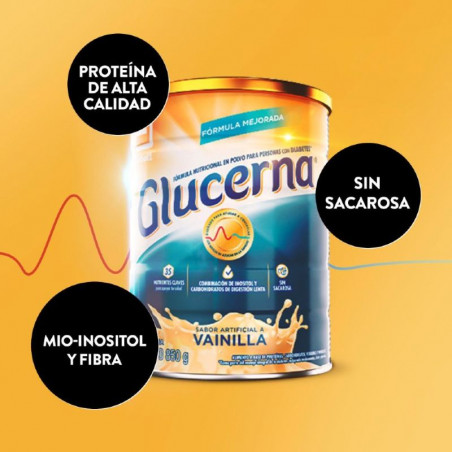 GLUCERNA VAINILLA 850G