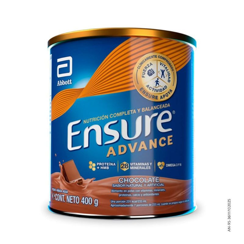 ENSURE ADVANCE  CHOCOLATE 400G