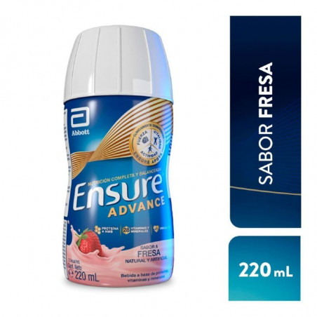 ENSURE ADVANCE FRESA 220 ML