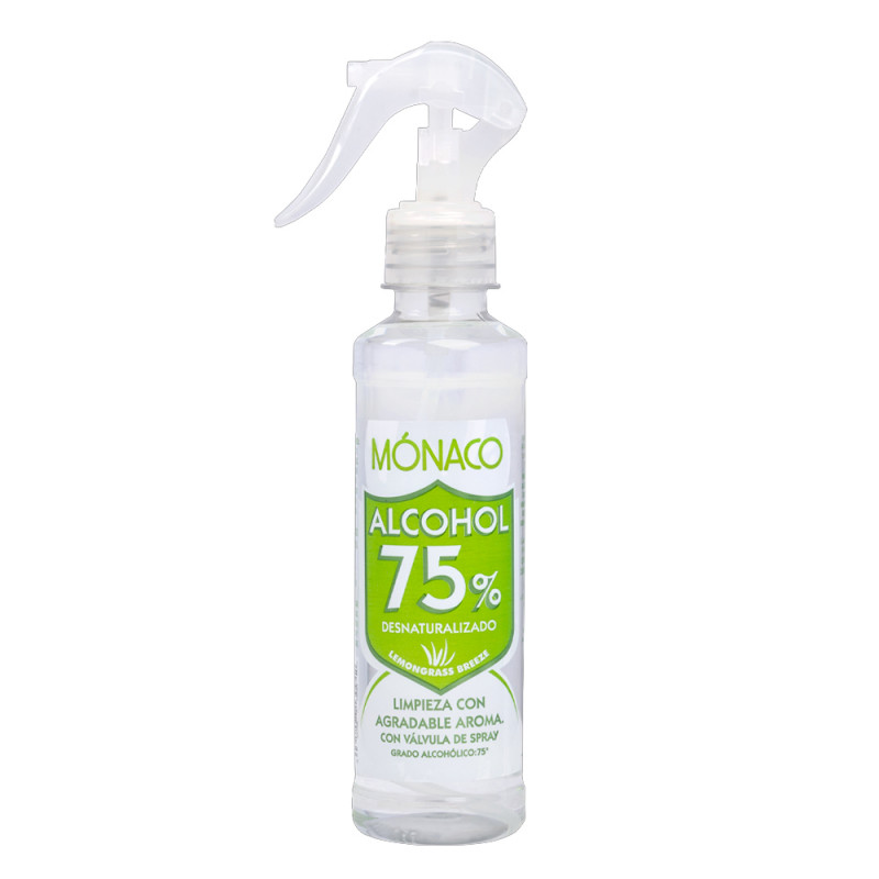 MONACO ALCOHOL SPRAY LEMONGRASS BREEZE 8OZ