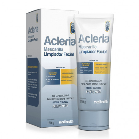ACLERIA MASCARILLA GEL LIMPIADOR FACIAL X 150 G