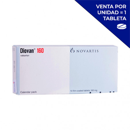 DIOVAN 160 MG X 28 (POR UNIDAD)