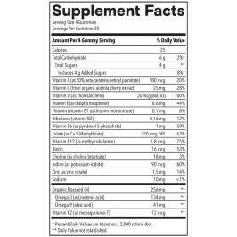 SMARTY PANTS ORGANICS KIDS FORMULA MULTI & OMEGA X 90 GUMS