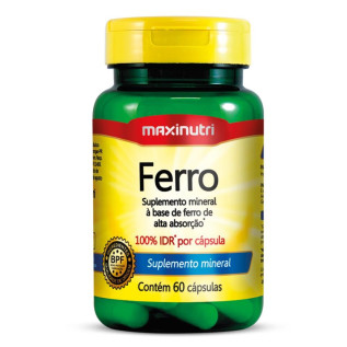 MAXINUTRI/ HIERRO X 60 CAPSULAS