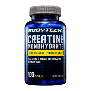 BODYTECH CREATINE MONOHYDRATE CAPS 100 EA