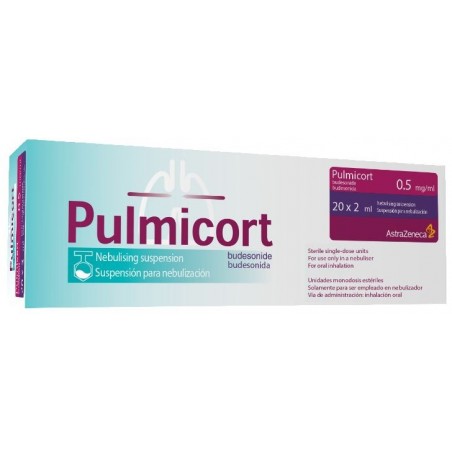 PULMICORT  0.5MG/ML X 20 AMPOLLAS  (por unidad)