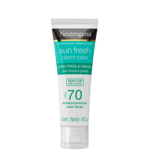 NEUTROGENA SUN FRESH DERM CARE FPS 70 SIN COLOR 40 GR