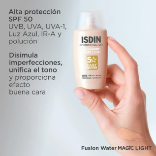 ISDIN FOTOPROTECTOR FUSION WATER MAGIC LIGHT  50 ML