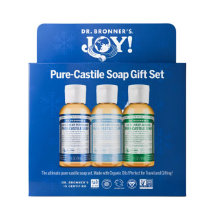 DR BRONNERS PURE-CATILE SOAP GIFT SET