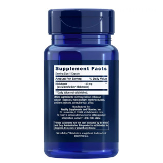 LIFE EXTENSION MELATONIN IR/XR X 60 CAPSULAS
