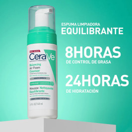 CERAVE LIMPIADOR AIR FOAM REEQUILIBRANTE 5FL OZ / 148ML