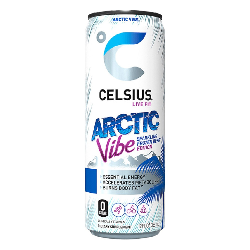 CELSIUS SPARKLING ARCTIC VIBE (POR UNIDAD)